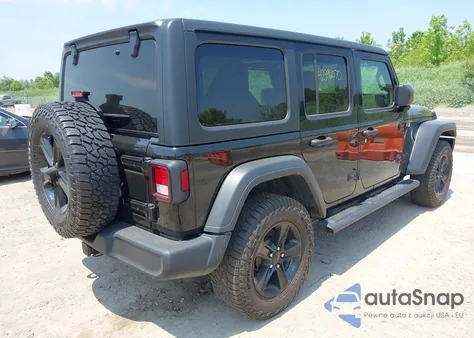 2021 Jeep Wrangler Unlimited Sport Altitude 4X4 из США, поврежденный, VIN 1C4HJXDG2MW789125